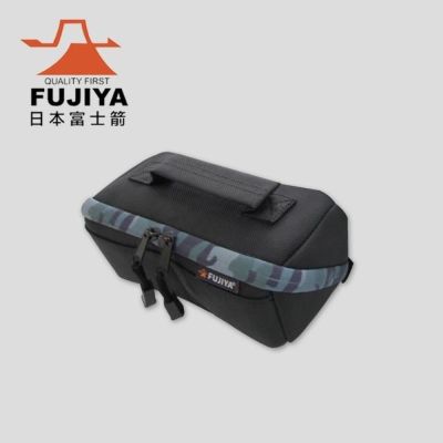 富士箭 FUJIYA 高緩衝大開口工具收納袋(中)-迷彩藍/黑 FHC-MA