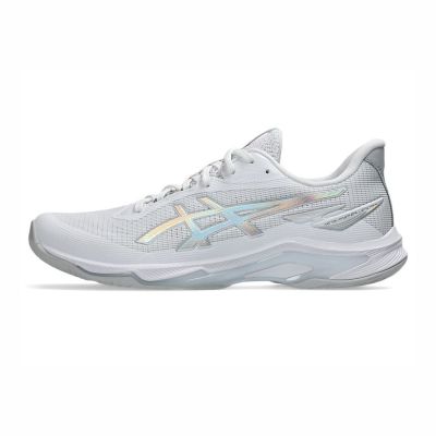 Asics 亞瑟士 Netburner Ballistic FF 4 [1053A079-100] 男 排球鞋 白 銀