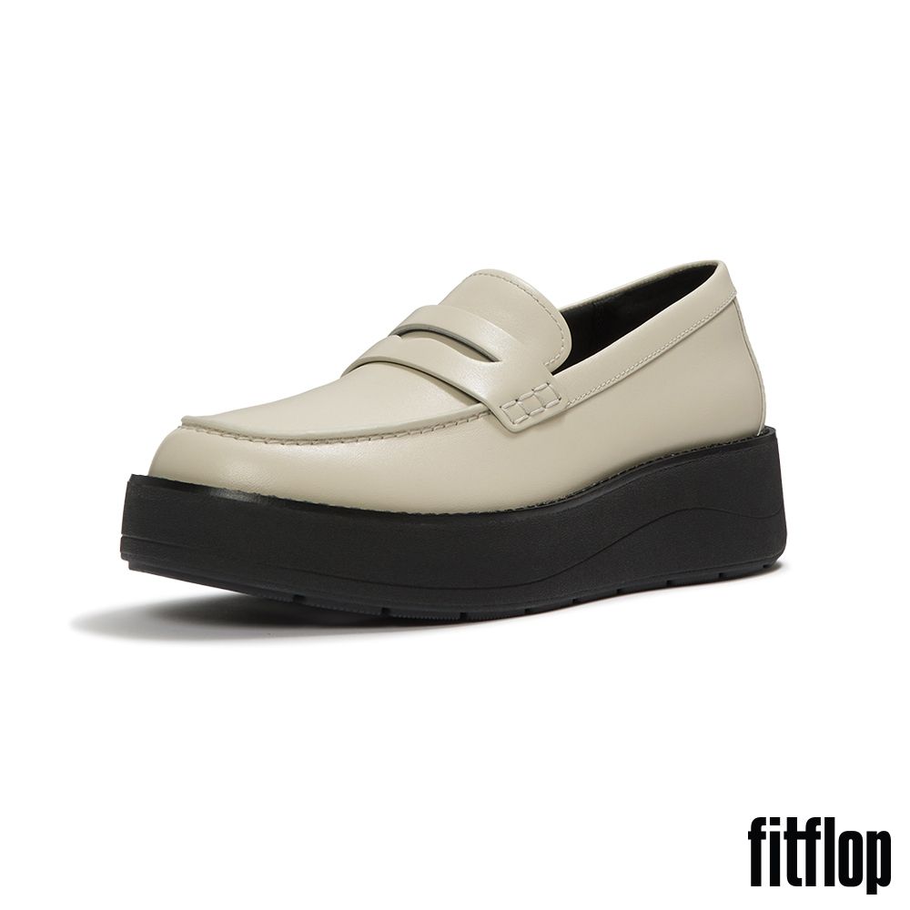 【FitFlop】GEN-FF ROAM 皮革樂福鞋-女(霧灰褐色) (霧灰褐色)
