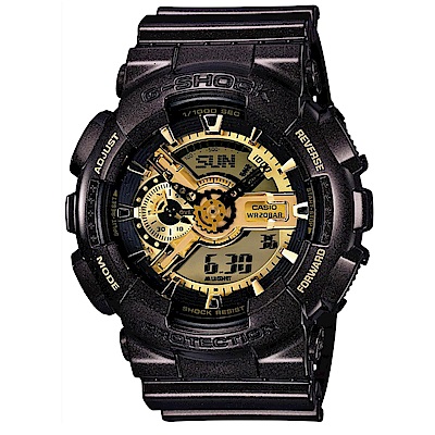 Black Gold G Shock Ga 110 Cm Casio G-Shock GA-400GB Garish Series