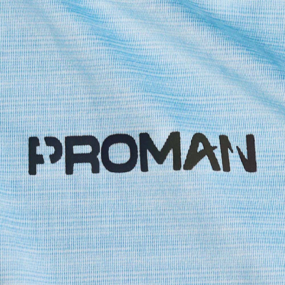【PROMAN 豪門】運動型男消臭速乾舒爽圓領短袖 (亮藍)