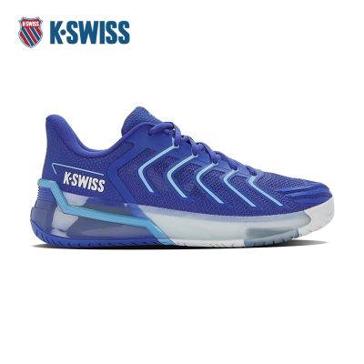 K-SWISS 專業網球鞋 ULTRA SHOT 4 運動 匹克球 男鞋 藍色 04437-413-M