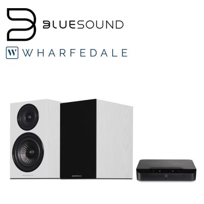 BLUESOUND POWERNODE EDGE + Wharfedale Diamond 12.1 音響組合