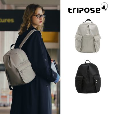 tripose GLYDE輕感尼龍抓皺後背包-多色