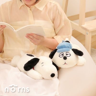 Peanuts史努比沙包絨毛擺飾 M號趴姿 Norns Original Design Snoopy OLAF 娃娃玩偶