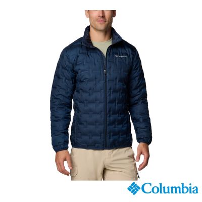 Columbia 哥倫比亞 男款-保暖防潑羽絨外套-Delta Ridge深藍 UWE84120NY/JF