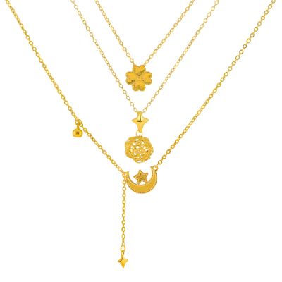 金緻品 黃金項鍊 5G輕奢時尚 0.76錢