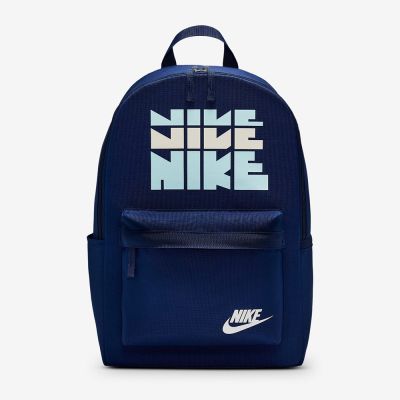 NIKE 後背包 書包 運動包 大容量 NK HERITAGE BKPK-RETRO PACK 藍 HV6614-492
