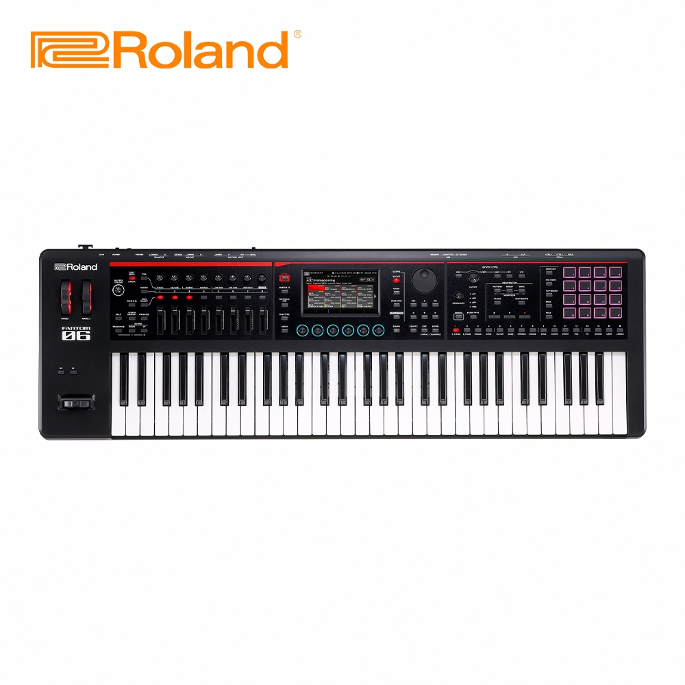 Roland FANTOM-06  61鍵合成器鍵盤