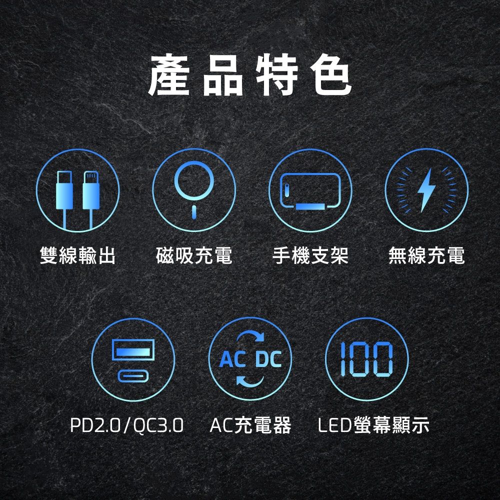 Timo Safe 安全防爆電芯 多功能磁吸固態行動電源 12000mAh_44.4Wh_具Wh標示 | PD快充 | Yahoo購物中心