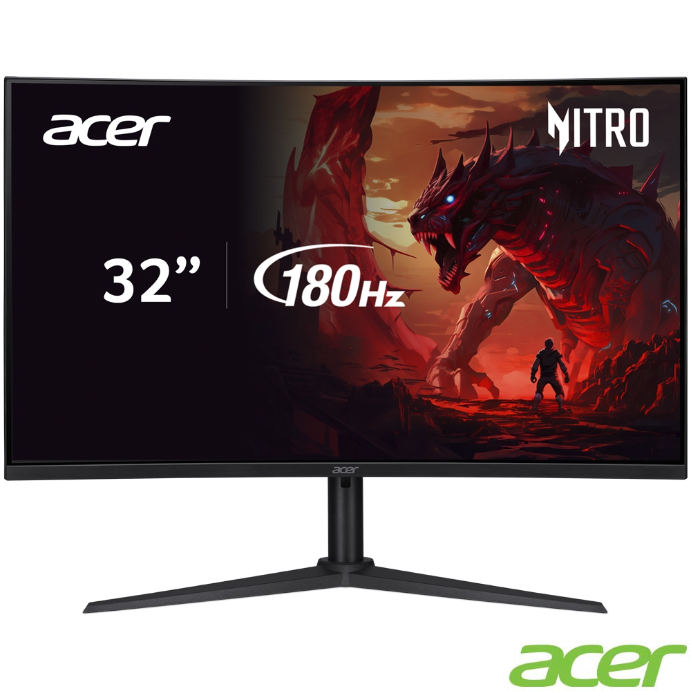 Acer 宏碁XZ322QU V3 32型曲面2K電腦螢幕AMD FreeSync | 32型螢幕