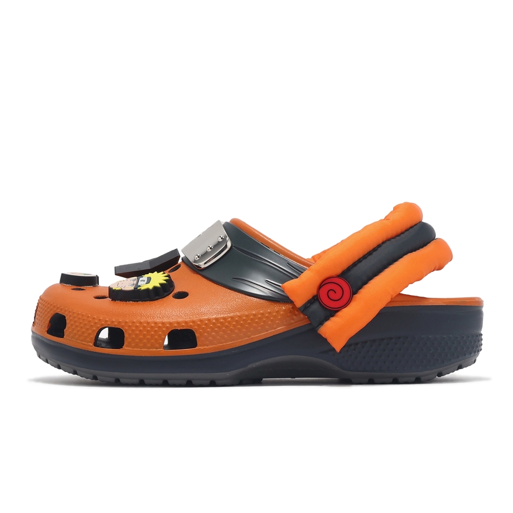 Crocs x 火影忍者洞洞鞋Naruto Classic Clog K 中童漩渦鳴人亮橘小朋友