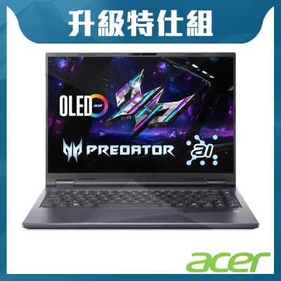 Acer 宏碁 Predator Helios Neo PHN14-71-96GV 14.5吋特仕電競筆電(GeForce RTX 5070/CU9-285H/32G/1TB+2TB SSD)