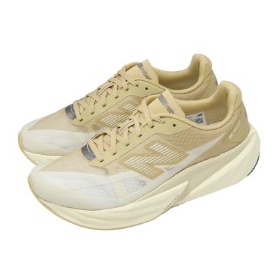 New Balance NB 競速跑鞋 FuelCell Rebel V5 2E 寬楦 男鞋 米白 緩衝 MFCX8M0-2E
