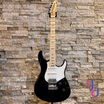 山葉 Yamaha PACS+12M 電吉他 Black 黑色 楓木指板 Pacifica Standard Plus