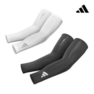 adidas 愛迪達 吸濕排汗壓縮袖套 (黑/白)