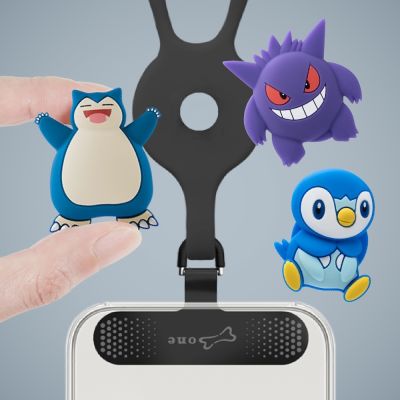 【Bone 蹦克】寶可夢斜背/頸掛角色手機掛繩夾片 寶可夢 手機夾片 手機綁 手機掛繩 手機配件 出行配件