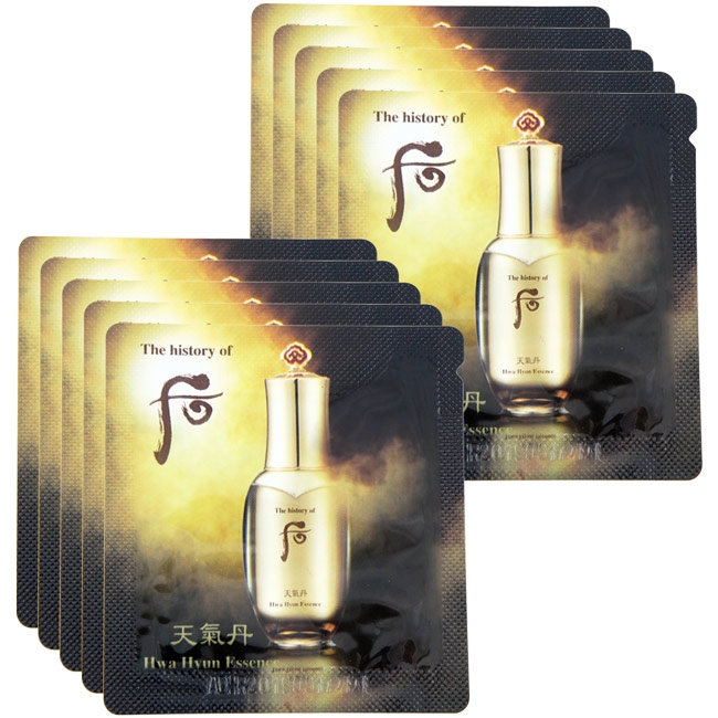 即期品)Whoo 后天氣丹華炫重生精華1ml x 10(效期至2025年08月) | 日韓