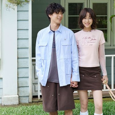 FILA 男平織短褲-棕色 1SHA-5404-BN