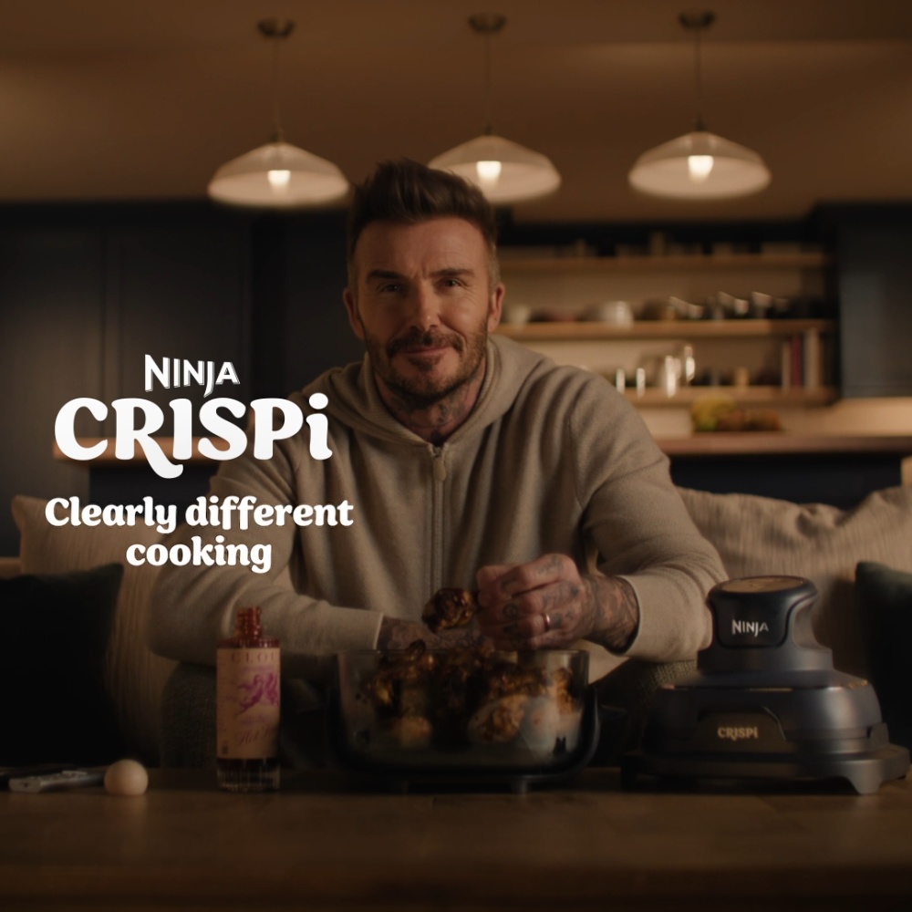 【NINJA】貝克漢代言FN101TW Crispi 卡滋酥脆玻璃氣炸鍋(1大1小碗組)(加熱/保溫/燒烤/烤箱)