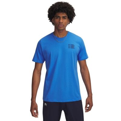 【UNDER ARMOUR】UA 男 TRIPLE STACK LC LOGO 短袖T-Shirt 6004173-402