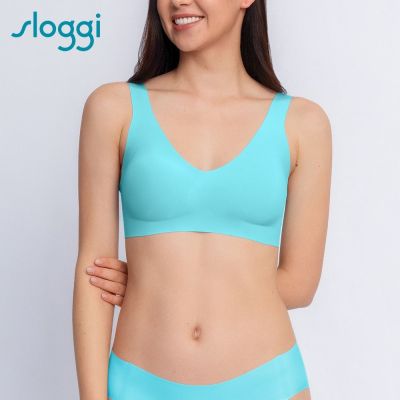 sloggi ZERO FEEL 2.0 升級版零感系列V領背心式內衣 土耳其藍綠