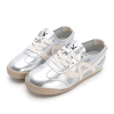 PLAYBOY 許我耀眼質感真皮德訓鞋-PY1718銀