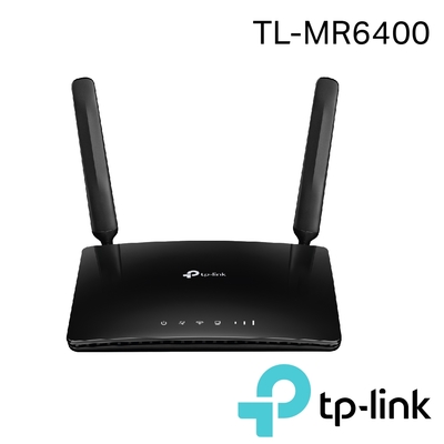 TP-Link TL-MR6400 300Mbps 4G LTE SIM卡無線網路家用wifi路由器/分享器