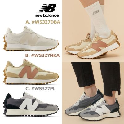 【New Balance】網路獨家款_327系列復古鞋_女性_3款任選(WS327DBA/WS327NKA/WS327PL)