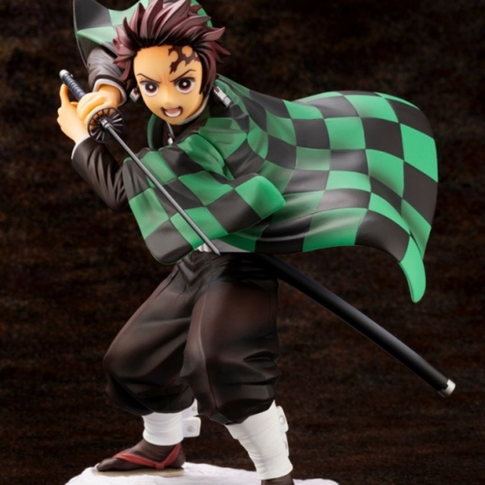 日本正版KOTOBUKIYA壽屋鬼滅之刃ARTFX J竈門炭治郎公仔模型PP840