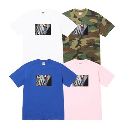 Spider-Man x Supreme 26SS Tee 蜘蛛人短T 藍/粉/迷彩/白 SS26T56