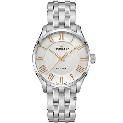Hamilton漢米爾頓 Jazzmaster爵士系列 城市型男機械腕錶-40mm H42535150