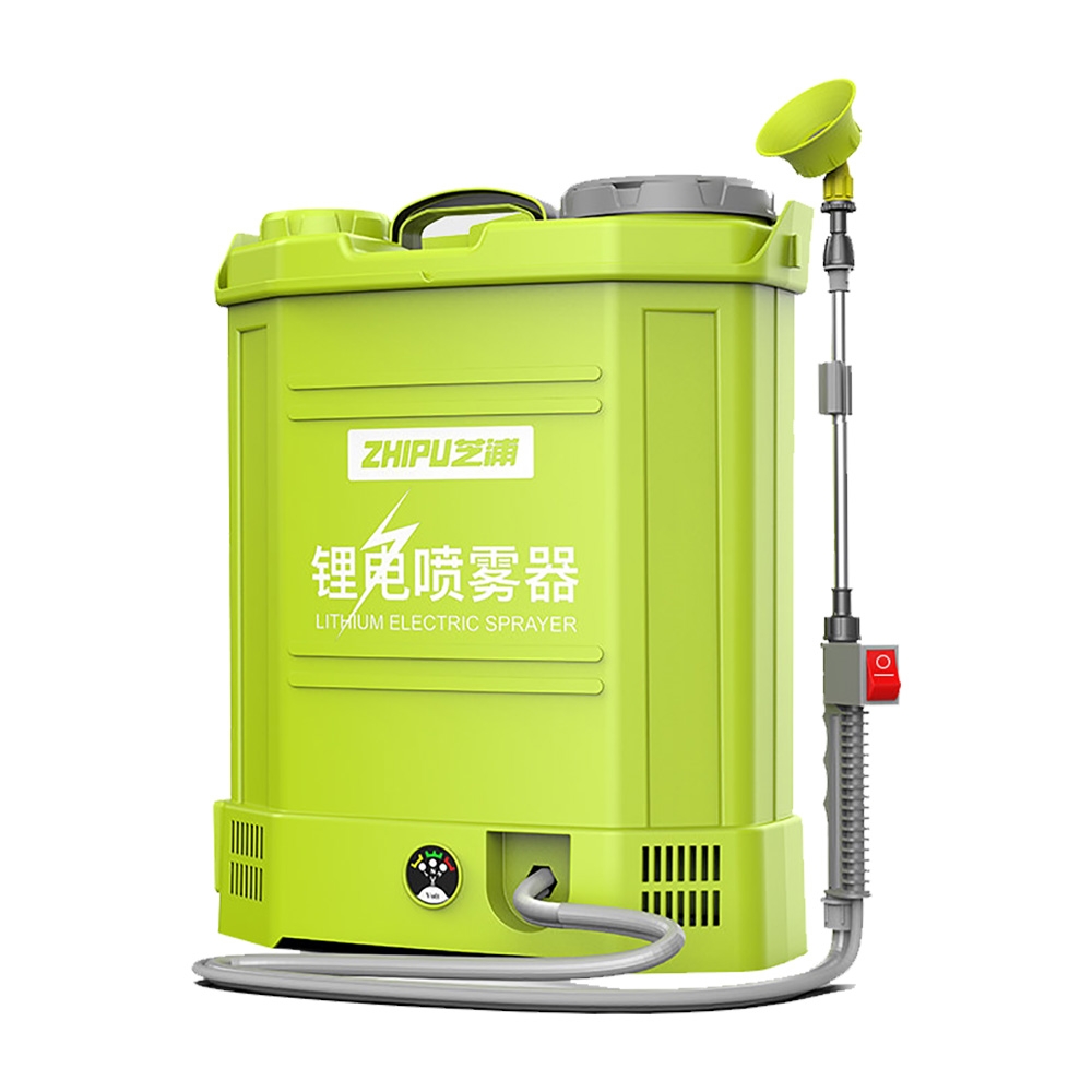 電動噴霧器 ZHIPU芝浦電動噴霧器噴霧機18L鋰電打藥機農藥噴壺新型噴灑農用機背負式
