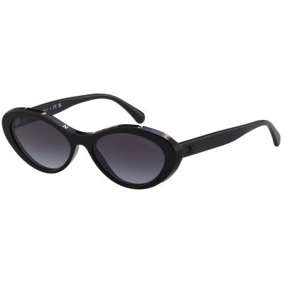 CHANEL 香奈兒 太陽眼鏡(黑色)CH5416