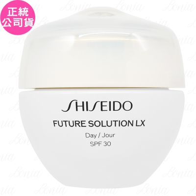 SHISEIDO資生堂 時空琉璃LX極上御藏日霜N SPF30 PA++++，專為成人肌膚設計，提供高效防曬與抗老保養，適合臉部與眼部使用。50ml容量，為您帶來輕盈滋潤的日間護膚體驗，為肌膚守護健康光采。