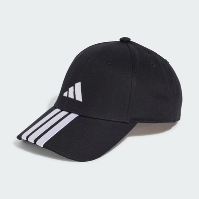 【adidas 愛迪達】 3-STRIPES LOGO 棒球帽 男/女 JG1072