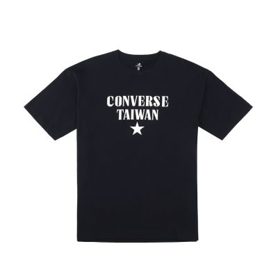 Converse Tw City Tee Black 男女款 黑色 台灣 運動 休閒 短袖 UCJ766-023