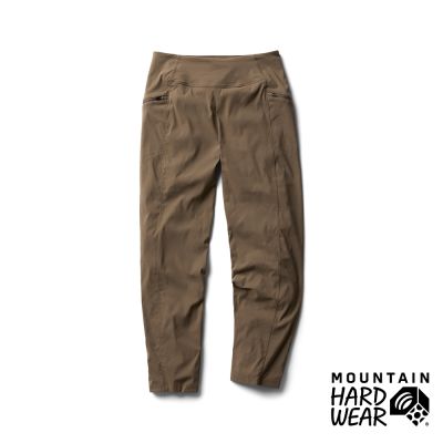 【Mountain Hardwear】Dynama High Rise Ankle Pant W 機能防曬彈性高腰長褲 大地棕 女款 #2095521