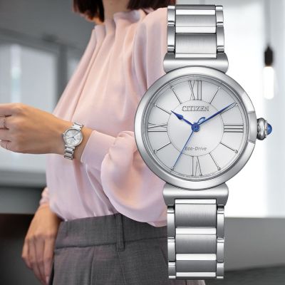 CITIZEN星辰 L系列 光動能 簡約時尚腕錶 禮物 送禮 推薦 29.5mm/EM1070-83A