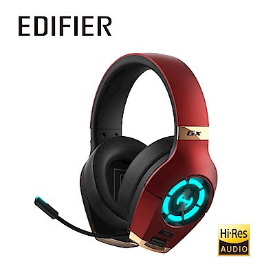 EDIFIER GX電競耳機麥克風(紅)