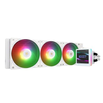Thermalright 利民 Grand Vision 360 ARGB White LCD一體式水冷《白》