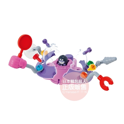 ANPANMAN 麵包超人-螺絲轉轉DIY~ 拆解重組 細菌UFO(3歲以上~)