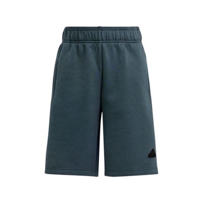 Adidas J ZNE SHORTS 大童 寬鬆 中腰 隱藏式正面拉鍊口袋 運動 短褲 IS4937