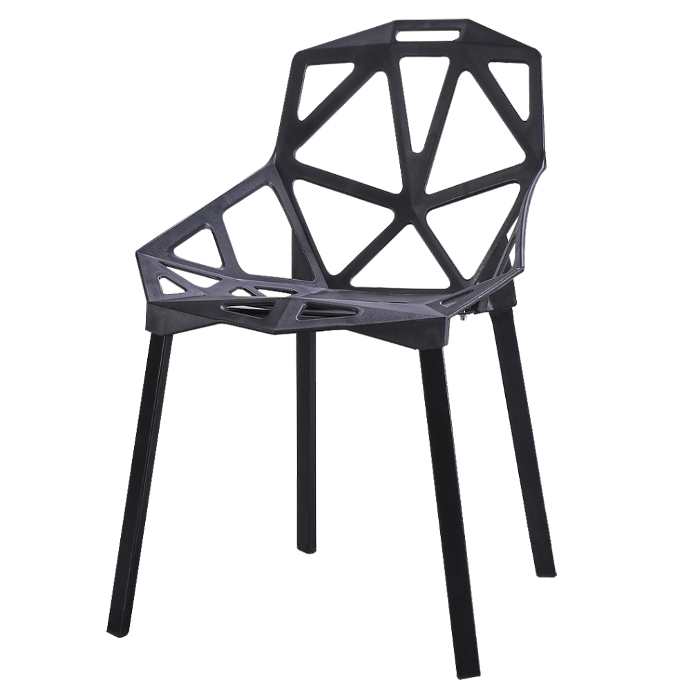 STYLE 格調2入組-Zoe 視覺概念立體幾何造型休閒椅餐椅戶外用椅| 椅子