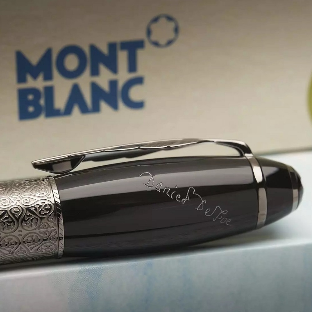 MONTBLANC 萬寶龍文學家系列Daniel Defoe 丹尼爾笛福限量鋼珠筆| 歐系