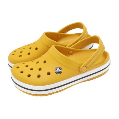 Crocs 洞洞鞋 Crocband 男鞋 女鞋 薑黃 涼拖鞋 休閒鞋 卡駱馳 110167AG