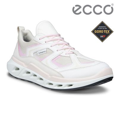 ECCO Biom 720 W 健步休閒織物防水運動鞋 女鞋 白色/冰白色