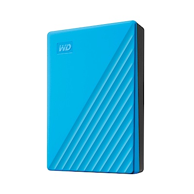 雙11限定]WD My Passport 4TB(藍) 2.5吋行動硬碟| 2.5吋4TB外接硬碟