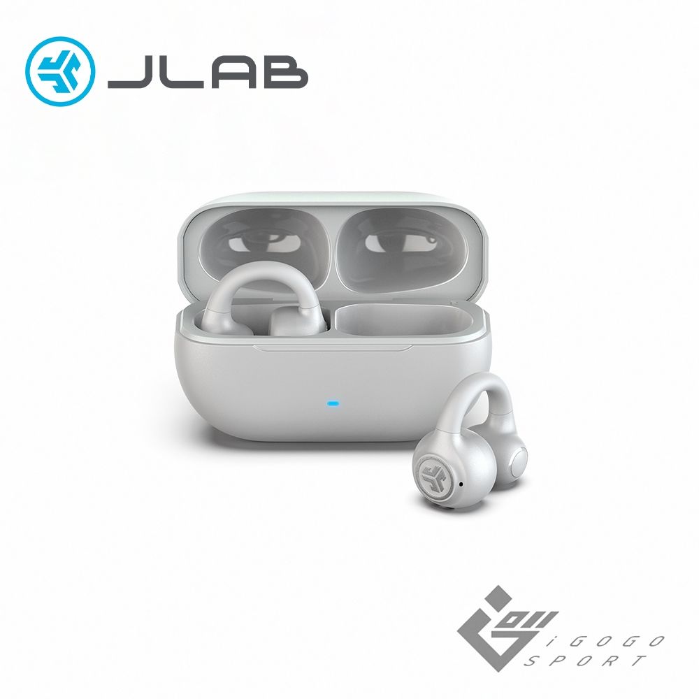 JLab FLEX 開放式耳夾藍牙耳機 雲朵白