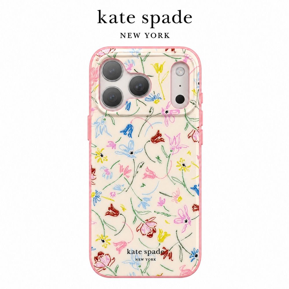 kate spade iPhone 18系列 精品磁吸防摔手機殼 童趣花園